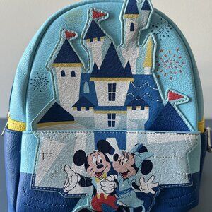 Disneyland 65th Anniversary LoungeFly Backpack